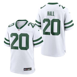 Jets Breece Hall White Legacy Player Game Jersey