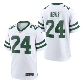 Jets Darrelle Revis White Legacy Retired Player Game Jersey