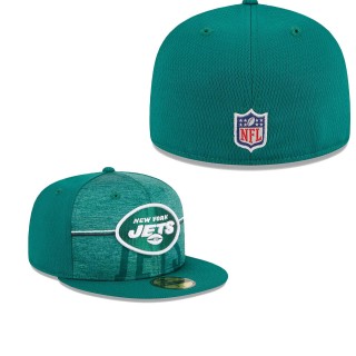 Men's New York Jets Green 2023 NFL Training Camp 59FIFTY Fitted Hat