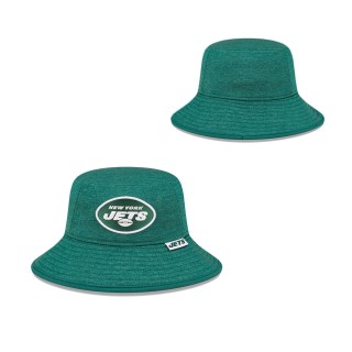 Men's New York Jets Heather Green Bucket Hat