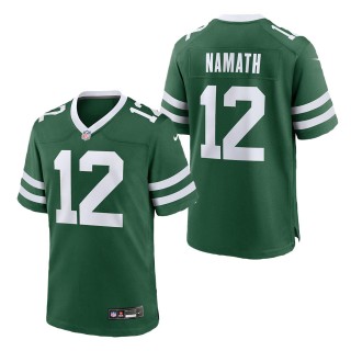 New York Jets Joe Namath Legacy Green Game Jersey