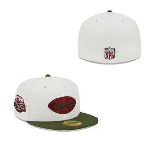 New York Jets Olive Branch 59FIFTY Fitted Hat