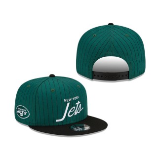 New York Jets Pinstripe 9FIFTY Snapback Hat