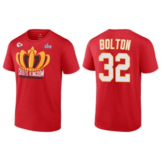 Nick Bolton Kansas City Chiefs Red Super Bowl LVII Champions Last Standing T-Shirt
