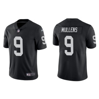 Men's Las Vegas Raiders Nick Mullens Black Vapor Limited Jersey