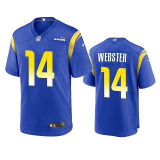 Los Angeles Rams Nsimba Webster Royal Game Jersey