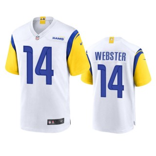 Los Angeles Rams Nsimba Webster White Alternate Game Jersey