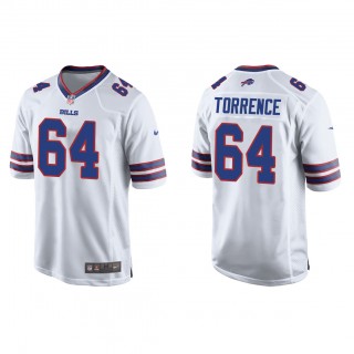 O'Cyrus Torrence White 2023 NFL Draft Game Jersey