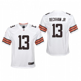 Youth Cleveland Browns Odell Beckham Jr. Game Jersey - White