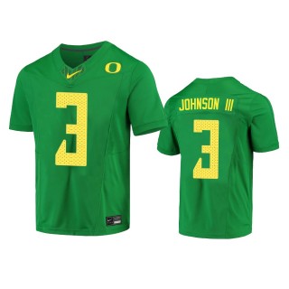Oregon Ducks Johnny Johnson III Green Limited Jersey
