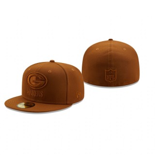 Green Bay Packers Brown Color Pack 59FIFTY Fitted Hat