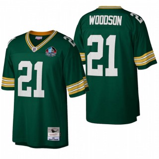 Charles Woodson #21 Packers Green Hall of Fame Patch Legacy Replica Jersey