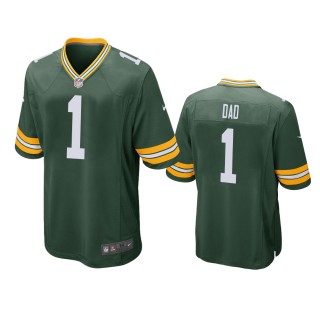 Green Bay Packers Dad Green 2021 Fathers Day Game Jersey