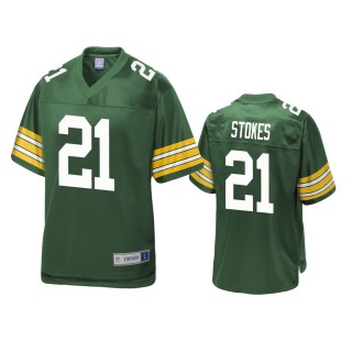 Green Bay Packers Eric Stokes Green Pro Line Jersey - Men's