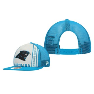 Carolina Panthers Blue Heritage Banner 9FIFTY Snapback Hat