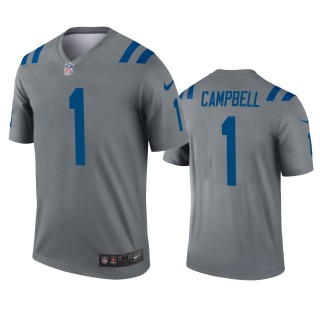 Indianapolis Colts Parris Campbell Gray Inverted Legend Jersey