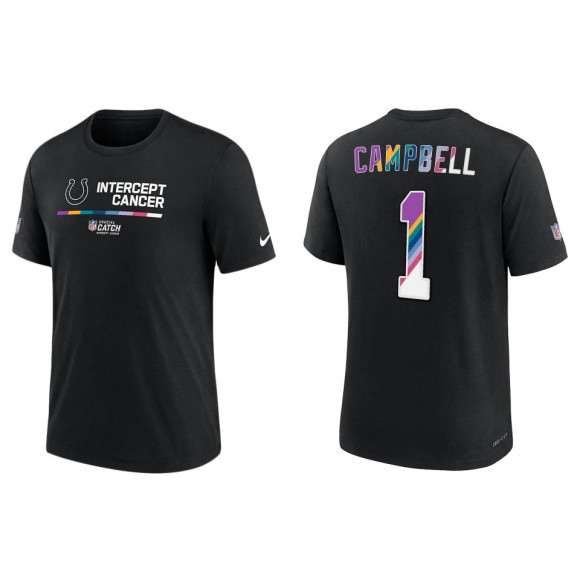 Parris Campbell Indianapolis Colts Black 2022 NFL Crucial Catch Performance T-Shirt