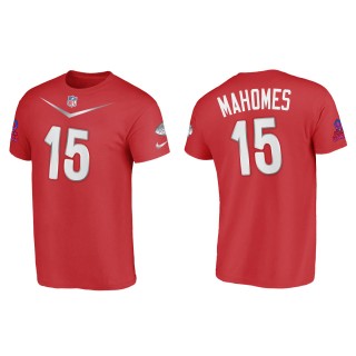 Patrick Mahomes 2023 NFL Pro Bowl AFC Red Jersey