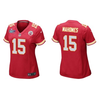 Patrick Mahomes Women's Kansas City Chiefs Super Bowl LVII Red Game Jersey