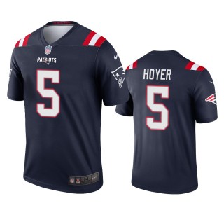 New England Patriots Brian Hoyer Navy Legend Jersey