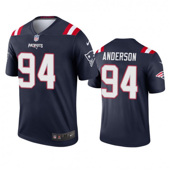 New England Patriots Henry Anderson Navy Legend Jersey