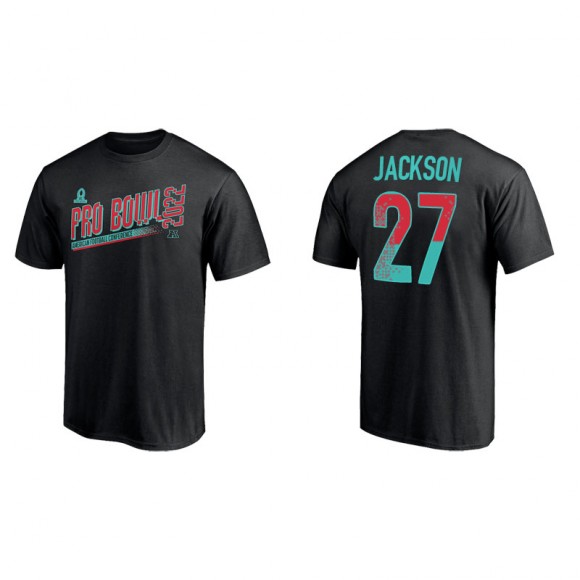 J.C. Jackson Black 2022 AFC Pro Bowl T-Shirt