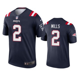 New England Patriots Jalen Mills Navy Legend Jersey