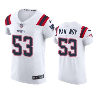 New England Patriots Kyle Van Noy White Vapor Elite Jersey - Men's