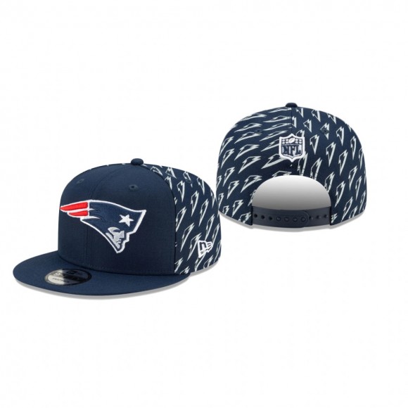 New England Patriots Navy Gatorade 9FIFTY Snapback Hat