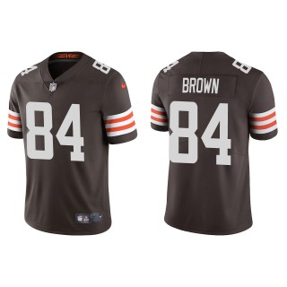 Men's Cleveland Browns Pharaoh Brown Brown Vapor Limited Jersey