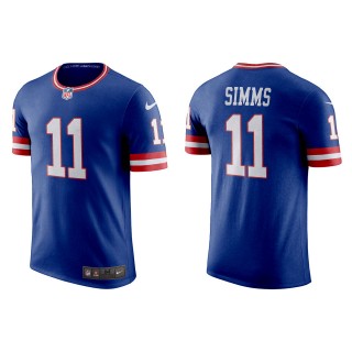 Phil Simms New York Giants Royal Classic Game T-Shirt