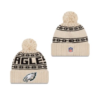 Philadelphia Eagles Cold Weather Women's Pom Knit Hat