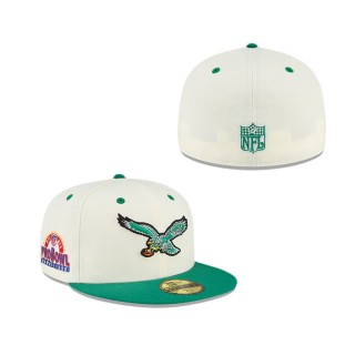 Philadelphia Eagles Just Caps Drop 9 59FIFTY Fitted Hat