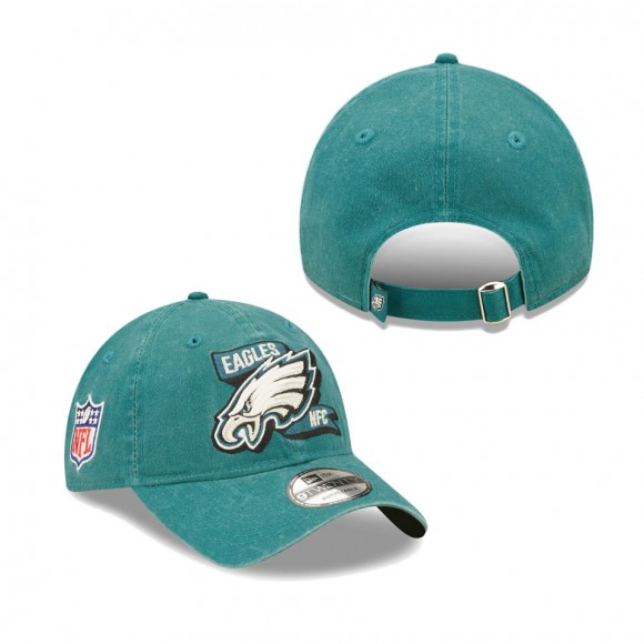 Men's Philadelphia Eagles Midnight Green OTC 2022 Sideline 9TWENTY Adjustable Hat