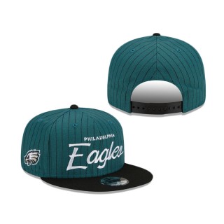 Philadelphia Eagles Pinstripe 9FIFTY Snapback Hat