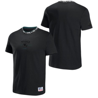 Men's Philadelphia Eagles NFL x Staple Black Globe T-Shirt