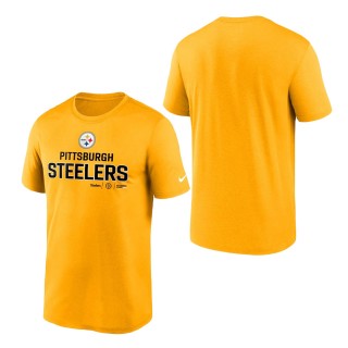 Pittsburgh Steelers Gold Legend Community T-Shirt