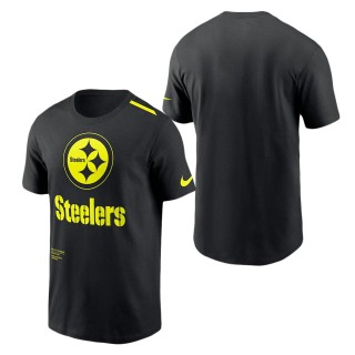 Pittsburgh Steelers Nike Black Volt Performance T-Shirt