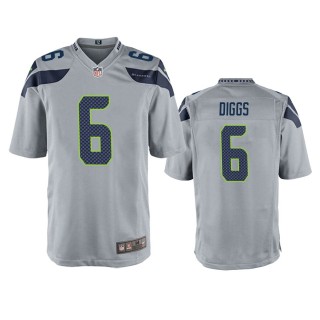 Seattle Seahawks Quandre Diggs Gray Game Jersey