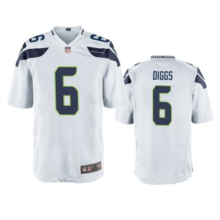 Seattle Seahawks Quandre Diggs White Game Jersey