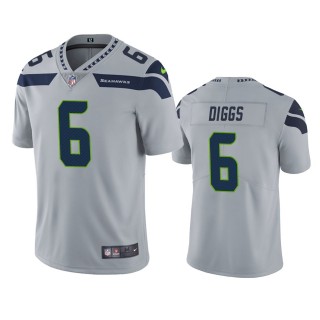Quandre Diggs Seattle Seahawks Gray Vapor Limited Jersey
