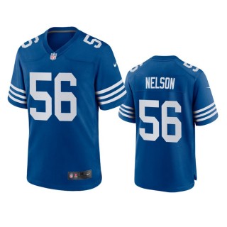 Indianapolis Colts Quenton Nelson Royal Alternate Game Jersey