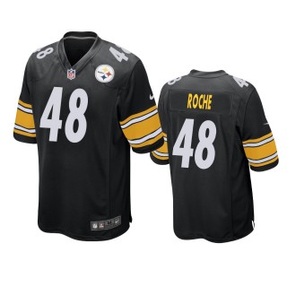 Pittsburgh Steelers Quincy Roche Black Game Jersey