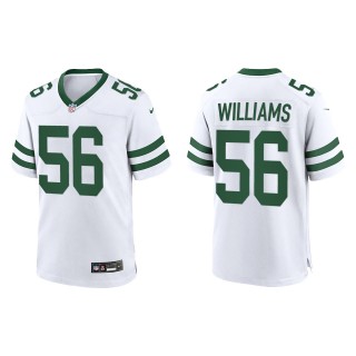 Quincy Williams Jets White Legacy Game Jersey