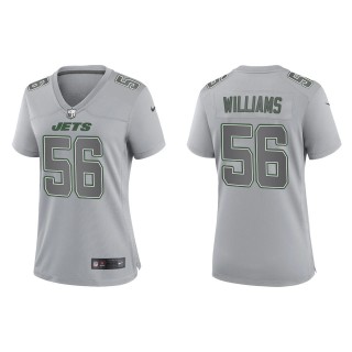 Quincy Williams Women's New York Jets Gray Atmosphere Fashion Game Jersey