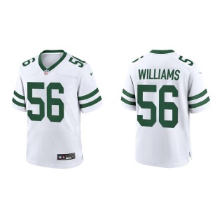 Quincy Williams Youth Jets White Legacy Game Jersey