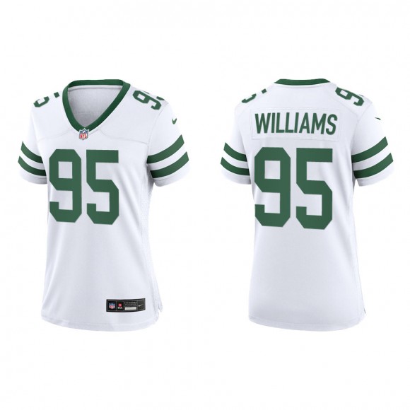 Quinnen Williams Women's Jets White Legacy Game Jersey