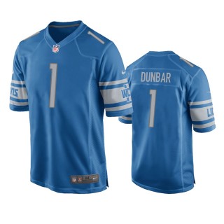 Detroit Lions Quinton Dunbar Blue Game Jersey