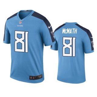 Tennessee Titans Racey McMath Light Blue Color Rush Legend Jersey