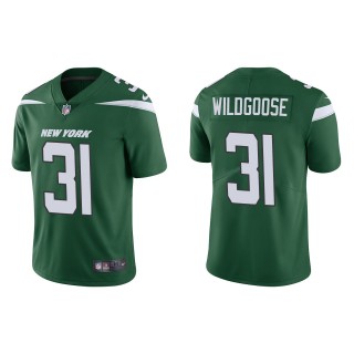 Men's New York Jets Rachad Wildgoose Green Vapor Limited Jersey